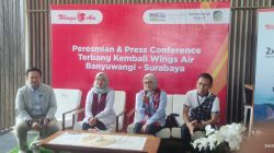 Rute Surabaya Kembali Dibuka, Lion Group Jajaki Penerbangan Banyuwangi ke Lombok dan Malaysia