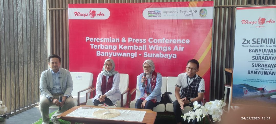 Rute Surabaya Kembali Dibuka, Lion Group Jajaki Penerbangan Banyuwangi ke Lombok dan Malaysia