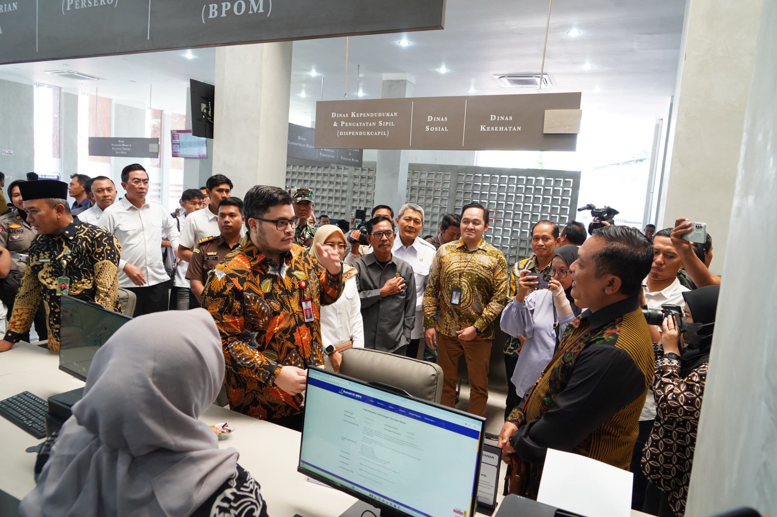 Selamat dari Aksi Pembakaran, MPP Kabupaten Kediri Resmi Dibuka