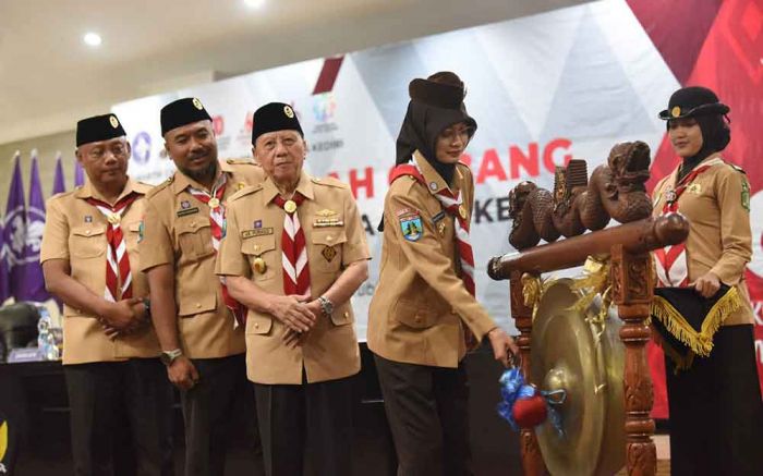 Vinanda Prameswati Buka Muscab Pramuka Kota Kediri 2025, Edi Herwiyanto Diusulkan Jadi Ketua Kwarcab