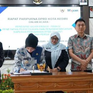 Perubahan APBD 2025 Kota Kediri Disahkan, Wali Kota Vinanda Tekankan Percepatan Pembangunan