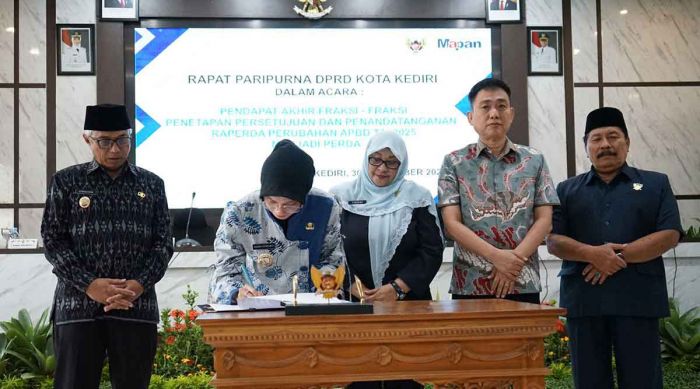 Perubahan APBD 2025 Kota Kediri Disahkan, Wali Kota Vinanda Tekankan Percepatan Pembangunan