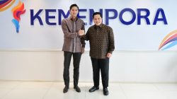 Menpora Erick Tohir dan PP Perbasi Bahas Roadmap Basket Menuju Olimpiade 2028