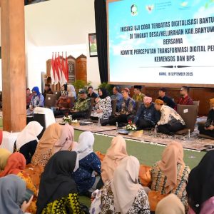 Banyuwangi Jadi Percontohan Digitalisasi Bansos Nasional, Uji Coba Mulai Dilakukan Hari Ini