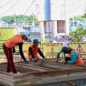 Setahun Berlalu, Pemkot Kediri Akhirnya Rehabilitasi Jembatan Brawijaya