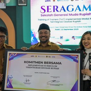 Kota Kediri Menjadi Pionir Edukasi Rupiah, Disdik dan BI Integrasikan ke Mata Pelajaran Sekolah