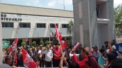 GMNI Sidoarjo Turun Didepan Kantor DPRD, Tuntut Polri Pengayom Tanpa Kekerasan