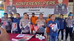 Polresta Banyuwangi Tangkap 4 Tersangka Jaringan Curanmor