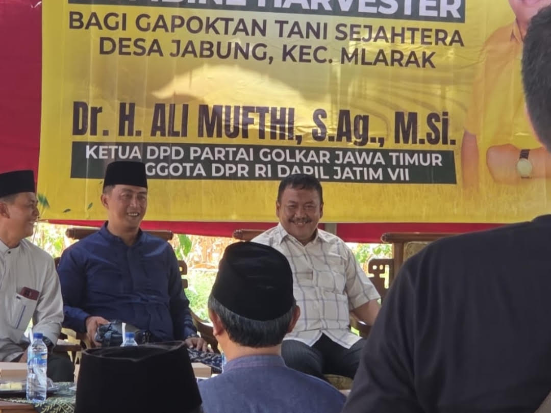 Tingkatkan Kesejahteraan Petani, Ali Mufthi : Golkar Serius Sukseskan Visi Swasembada Pangan Presiden Prabowo