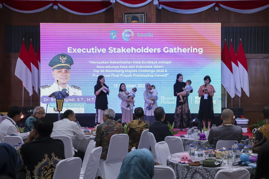 Inovasi Surabaya Atasi Limbah Popok Dapat Pengakuan Bloomberg Mayor Challenge