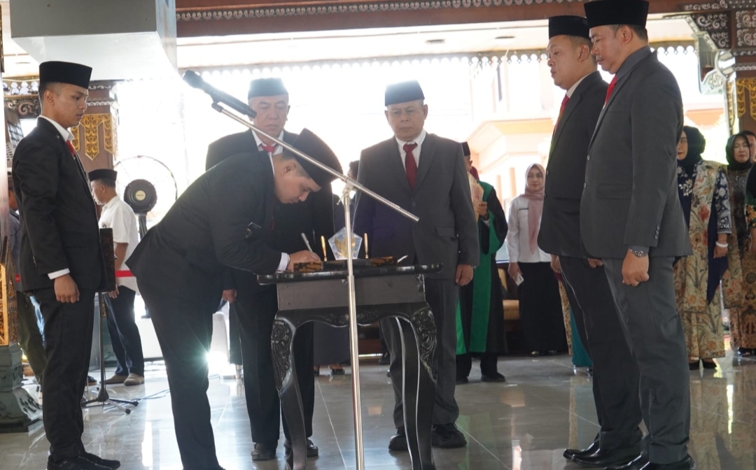 Lantik 7 Pimpinan, Kadis Pendidikan dan PUPR Tunggu  Pejabat  Potensial