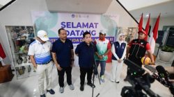 Didampingi Ketua Koni Jatim, Menpora Erick Thohir Resmikan Laboratorium Bola Basket di Unesa