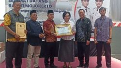 Bupati Mojokerto Beri Penghargaan PT. Calvary Abadi  Sebagai Perusahaan Tertib Ukur 