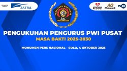 Astra dan Artha Graha Dukung Pengukuhan PWI di Monumen Pers, Ketum Akhmad Munir Sampaikan Terima Kasih