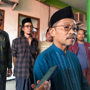 Operasi Evakuasi Selesai, Ketua Alumni Ponpes Al Khoziny KH. Zainal Abidin Sampaikan Duka Mendalam
