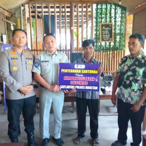 Dua Keluarga Korban Lakalantas Terima Santuan Dari Jasa Raharja