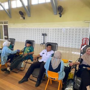 Aksi Donor Darah SMAN 1 Ambulu  Kumpulkan 29 Kantong Darah