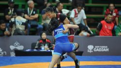 Varadisa Cetak Emas, Gulat Kokohkan Dominasi Jawa Timur di Arena PON Bela Diri 2025 Kudus