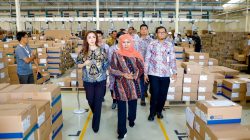 Gubernur Khofifah Resmikan Pembangunan Proyek Alas Kaki Terintegrasi Terbesar Pertama di Indonesia
