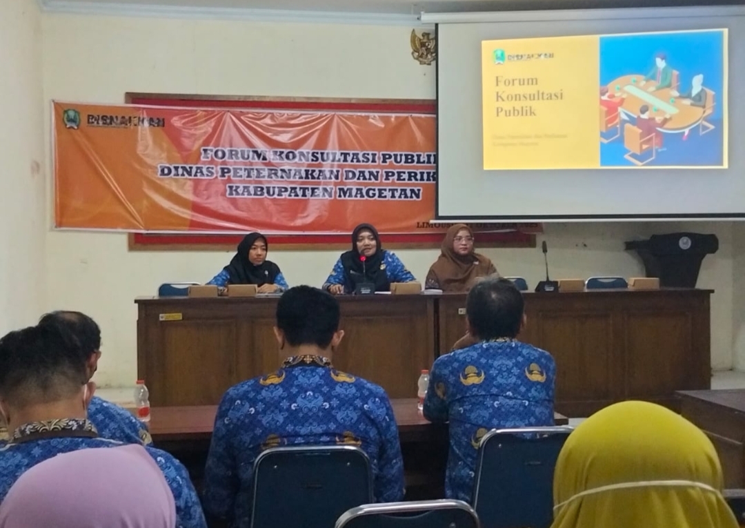 Forum Konsultasi Pubilk Dinas Peternakan dan Perikanan Magetan Sebagai Upaya Peningkatan Pelayanan Publik