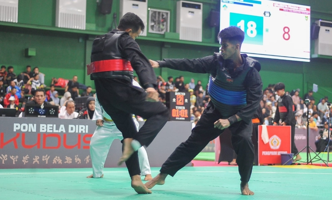 Empat Pesilat Jatim Tembus Babak 16 Besar di Hari Perdana Pencak Silat PON 2025p