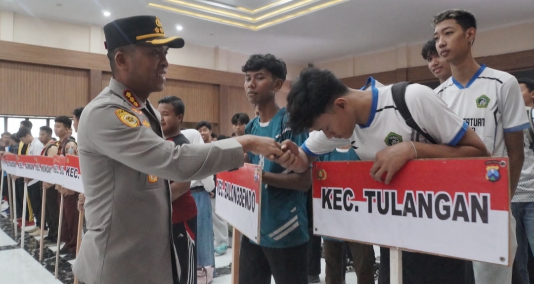 Gali Potensi Pelajar dalam Perlombaan Piala Kapolresta Sidoarjo