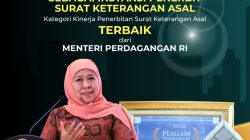 Pemprov Jatim Kembali Raih IPSKA Award 2025 dari Menteri Perdagangan