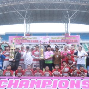 Piala Bupati Jember Liga Santri 2025 Berkahir,Santri Juara, Santri Berdaya