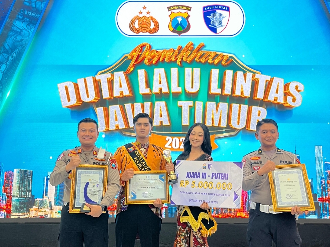 Duta Lalu Lintas Polres Magetan Raih Juara 3 Di Tingkat Polda Jawa Timur