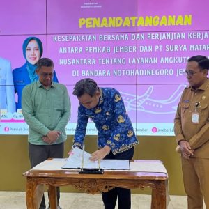 Bandara Notohadinegoro Jember Beroprasi Permanen