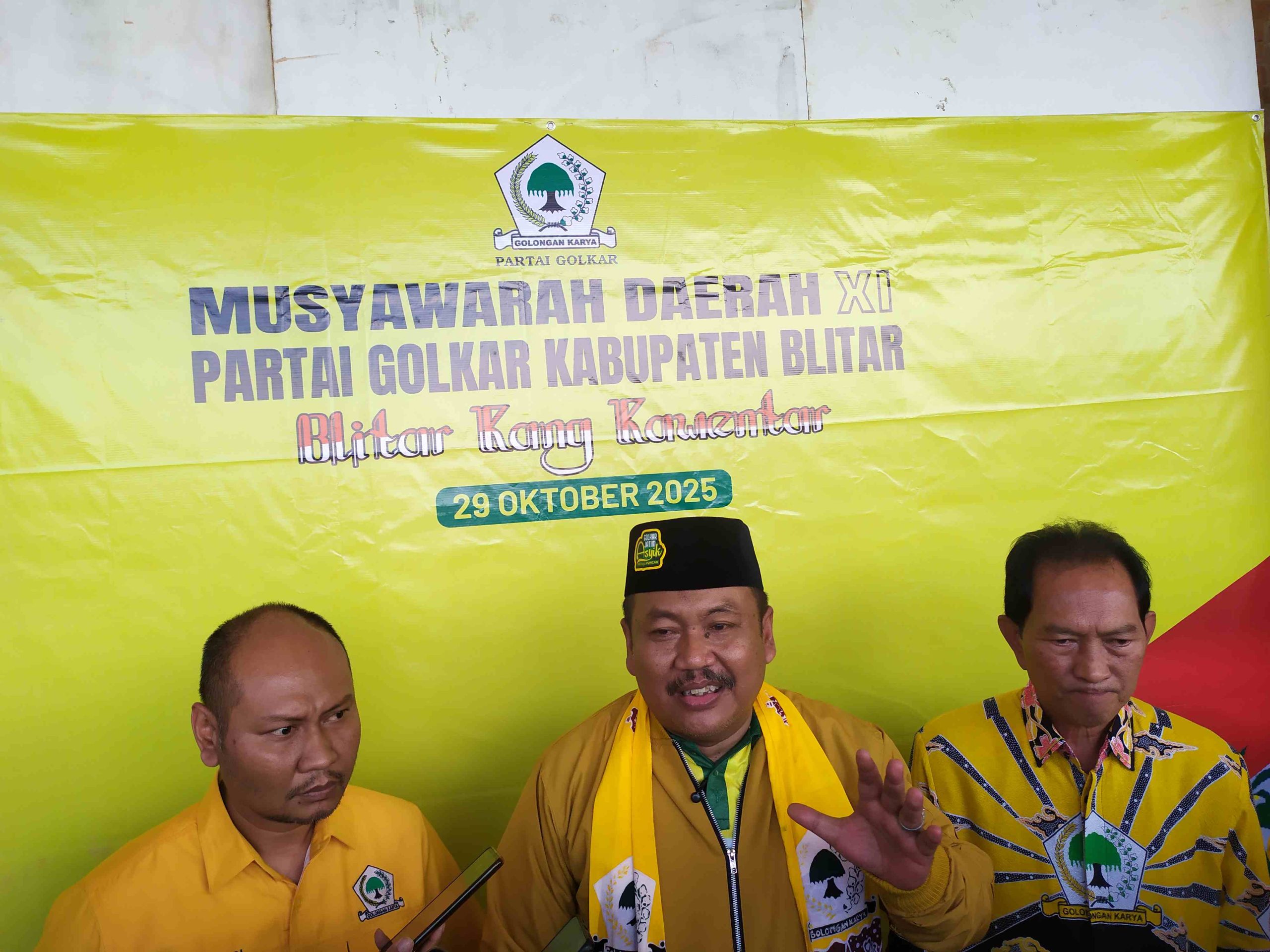Musda XI Partai Golkar, Ali Mufti: Pentingnya Struktural yang Kuat di Kabupaten Blitar Musda XI Partai Golkar, Ali Mufti: Pentingnya Struktural yang Kuat di Kabupaten Blitar