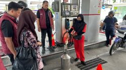 Adanya Keluhan Penurunan Kualitas BBM, Polresta Sidoarjo Cek SPBU