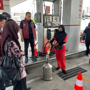 Adanya Keluhan Penurunan Kualitas BBM, Polresta Sidoarjo Cek SPBU