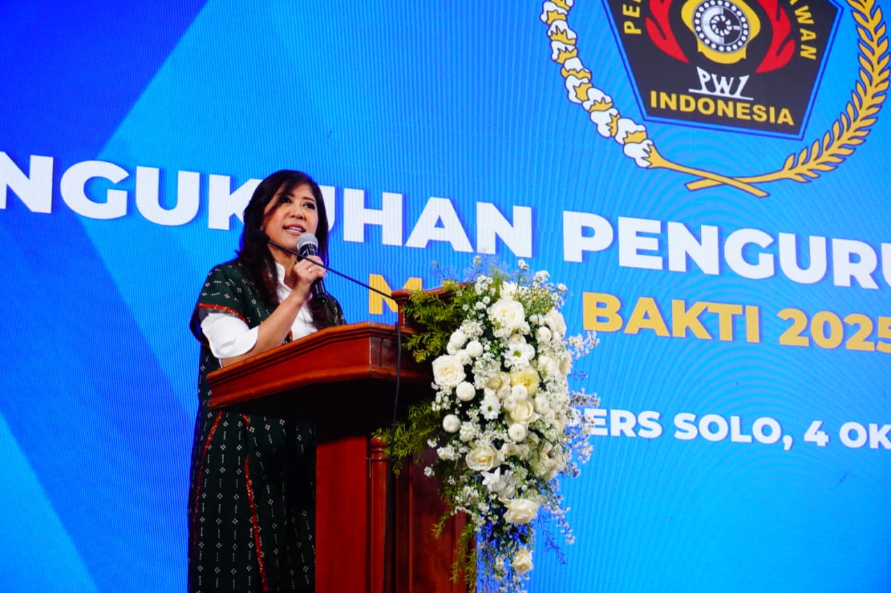 Pengukuhan Pengurus PWI Pusat di Solo : Menteri Komdigi Apresiasi Napak Tilas Berdirinya PWI di Monumen Pers