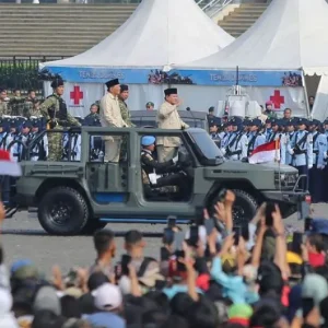 Peringatan HUT TNI Ke 80, Presiden Prabowo Minta TNI Siap Hadapi Dinamika Global