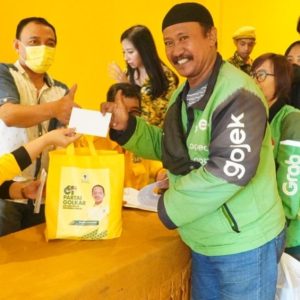 Kantor Golkar Jadi Rumah Aspirasi, Ojol Sampaikan Empat Point Penting