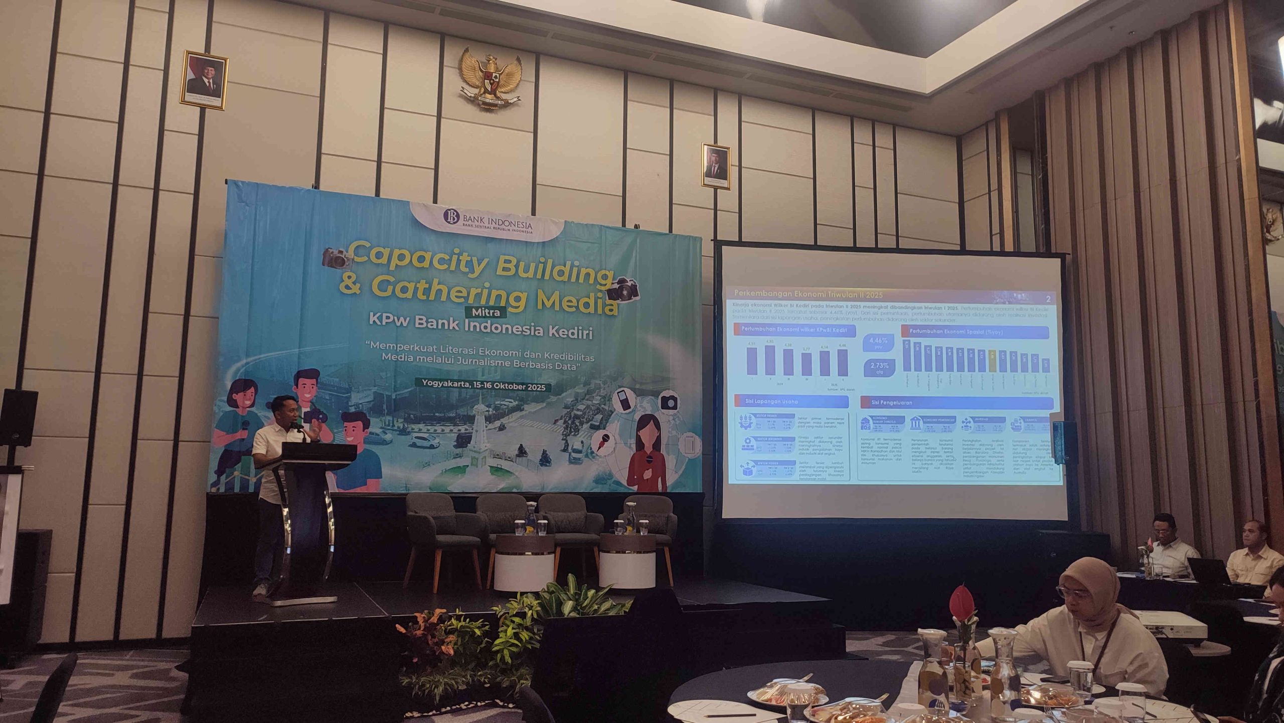 BI Kediri Perkuat Literasi Ekonomi Jurnalis Lewat Gathering di Yogyakarta