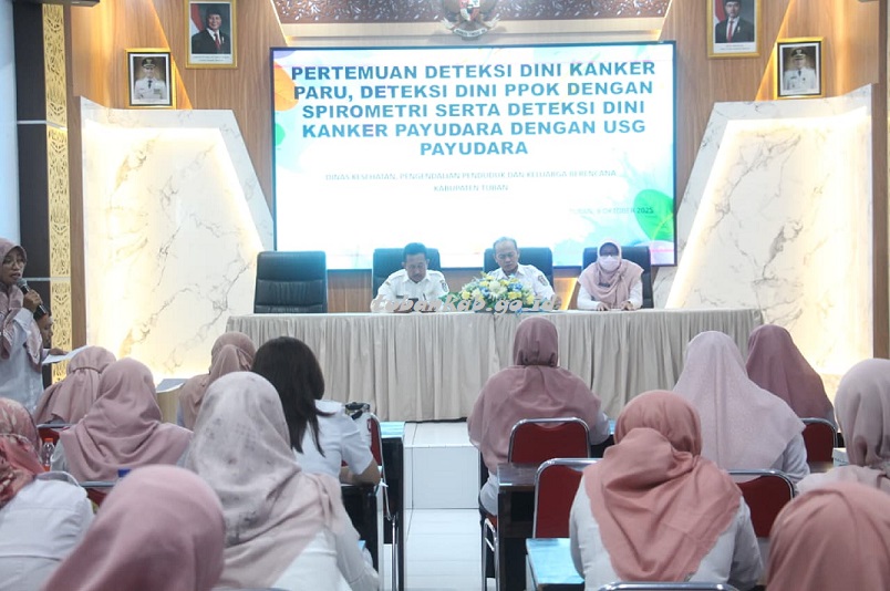 Dinkes P2KB Tuban Gelar Pertemuan Deteksi Dini Penyakit Tidak Menular