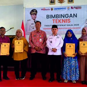 Bersaing di Pasar Global Disperindag Kab. Mojokerto Fasilitasi Sertifikasi Halal Gratis Bagi IKM
