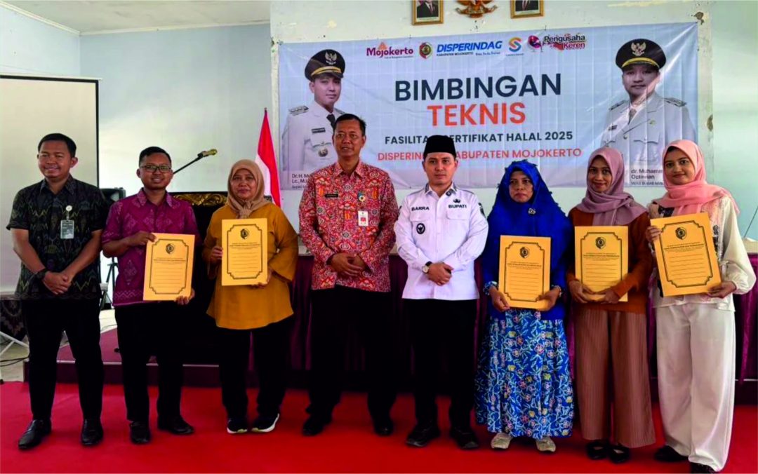 Bersaing di Pasar Global Disperindag Kab. Mojokerto Fasilitasi Sertifikasi Halal Gratis Bagi IKM