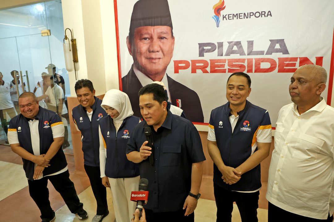 Hadiri Final Piala Presiden 2025, Menpora Apresiasi Pemkot Surabaya