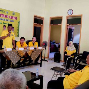 Golkar Kota Kediri Buka Rumah Aspirasi, Imam Wihdan: Wadah Suara Rakyat Bukan Sekadar Seremoni