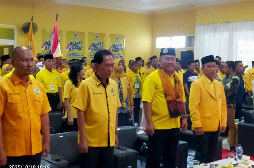 Tanpa Lawan, Musda Xl DPD Partai Golkar Jember Tetapkan H. Karimullah Jabat Lagi  