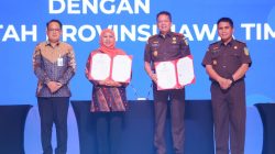 Gubernur Khofifah dan Kajati Jatim Teken Nota Kesepakatan Restorative Justice