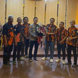 Bahas Gangguan Kamtibmas, Pemuda Pancasila Temui Kapolres Kediri Kota