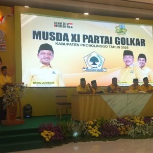 Luar Biasa, Oka Mahendra Tiga Periode Pimpin Golkar Kab. Probolinggo