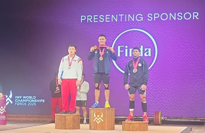Menpora Apresiasi Rizky Juniansyah Raih Emas dab Pecah Rekor di IWF Championship 2025