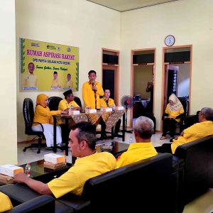 Golkar Kota Kediri Buka Rumah Aspirasi, Warga Keluhkan Data Bansos dan Ijazah