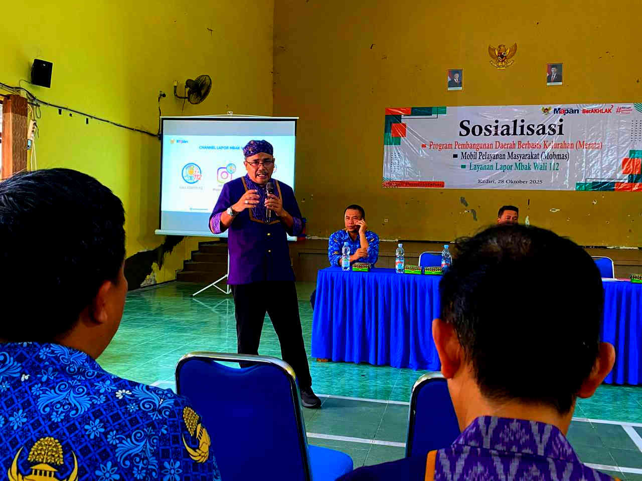 Pemkot Kediri Pacu Lurah Jalankan Program Unggulan Mbak Wali Secara Tepat Sasaran