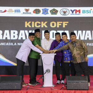 Kick Off Surabaya Kota Wakaf untuk Kesejahteraan Umat